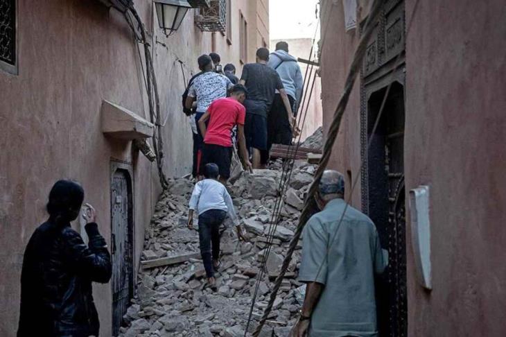 زلزال المغرب